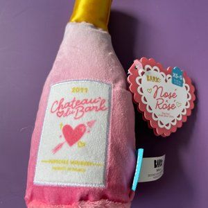 NWT! Bark | Nosé Rosé wine bottle toy